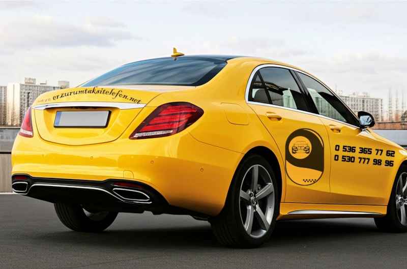 Erzurum Havalimanı Gelen Yolcu Taksi Durağı