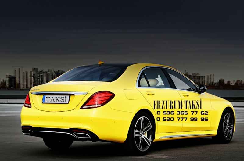 Erzurum Havalimanı Giden Yolcu Taksi Bırakma Noktası