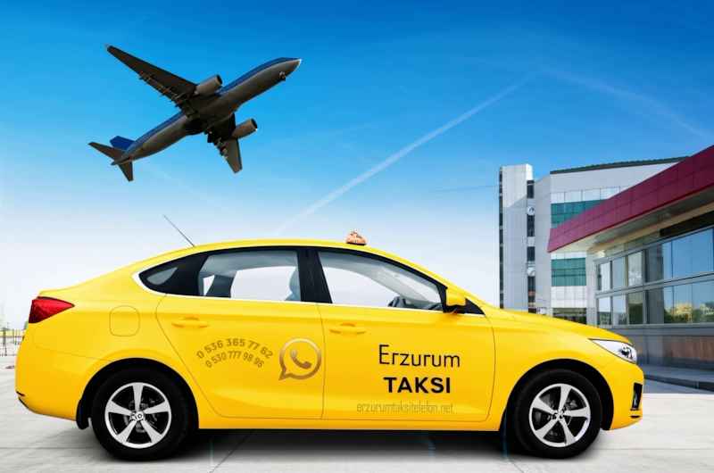 Erzurum Havalimanı Resmi Taksi Durağı