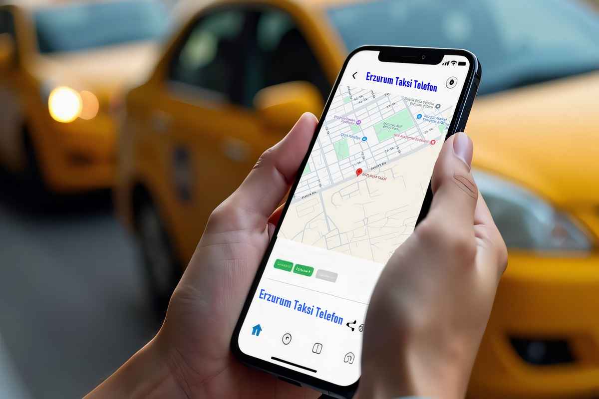 Erzurum Cumhuriyet Caddesi Taksi Hizmeti
